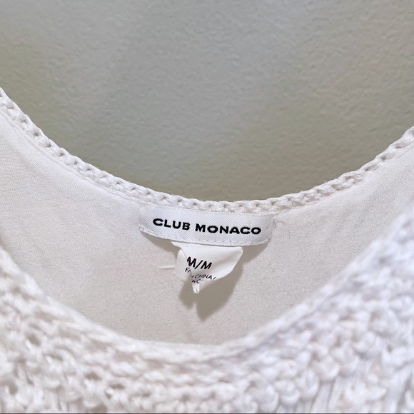 Club Monaco Rasa Crochet Romper - Picture 8 of 13